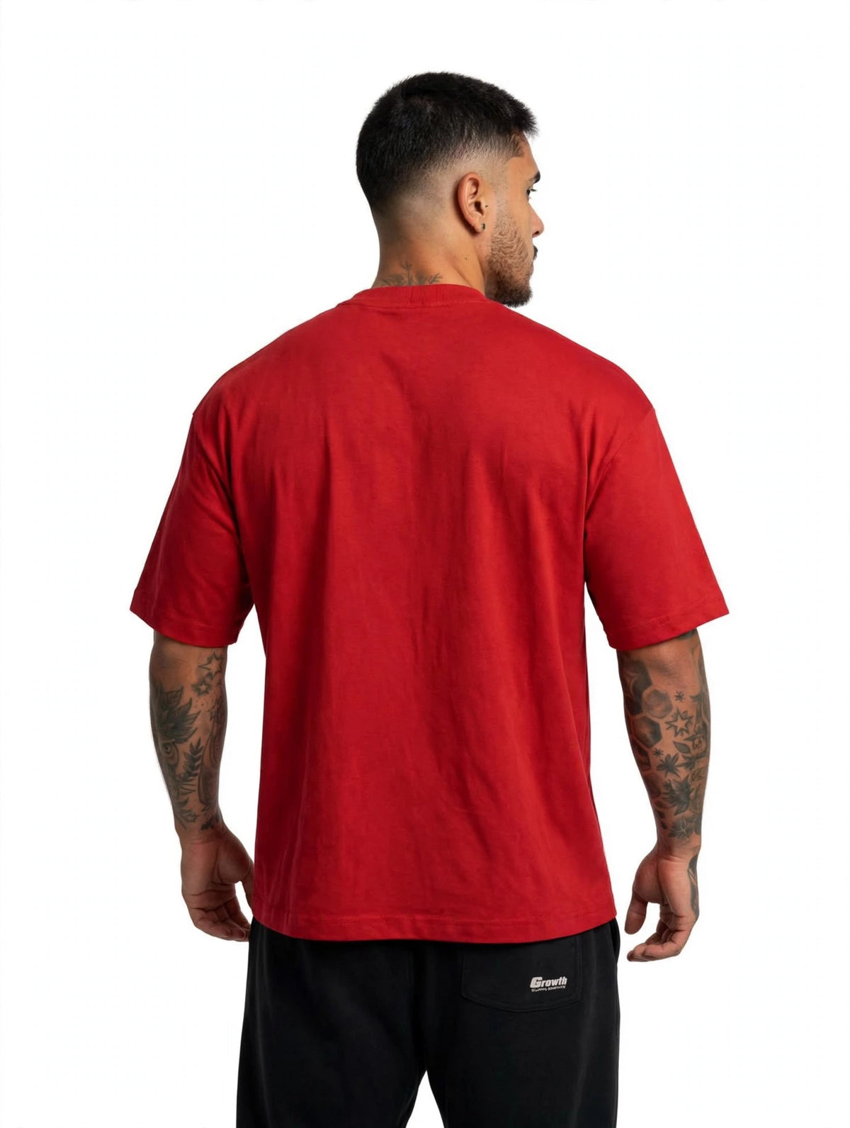 CAMISETA OVERSIZED LEWEND ESSENTIAL L - VERMELHA