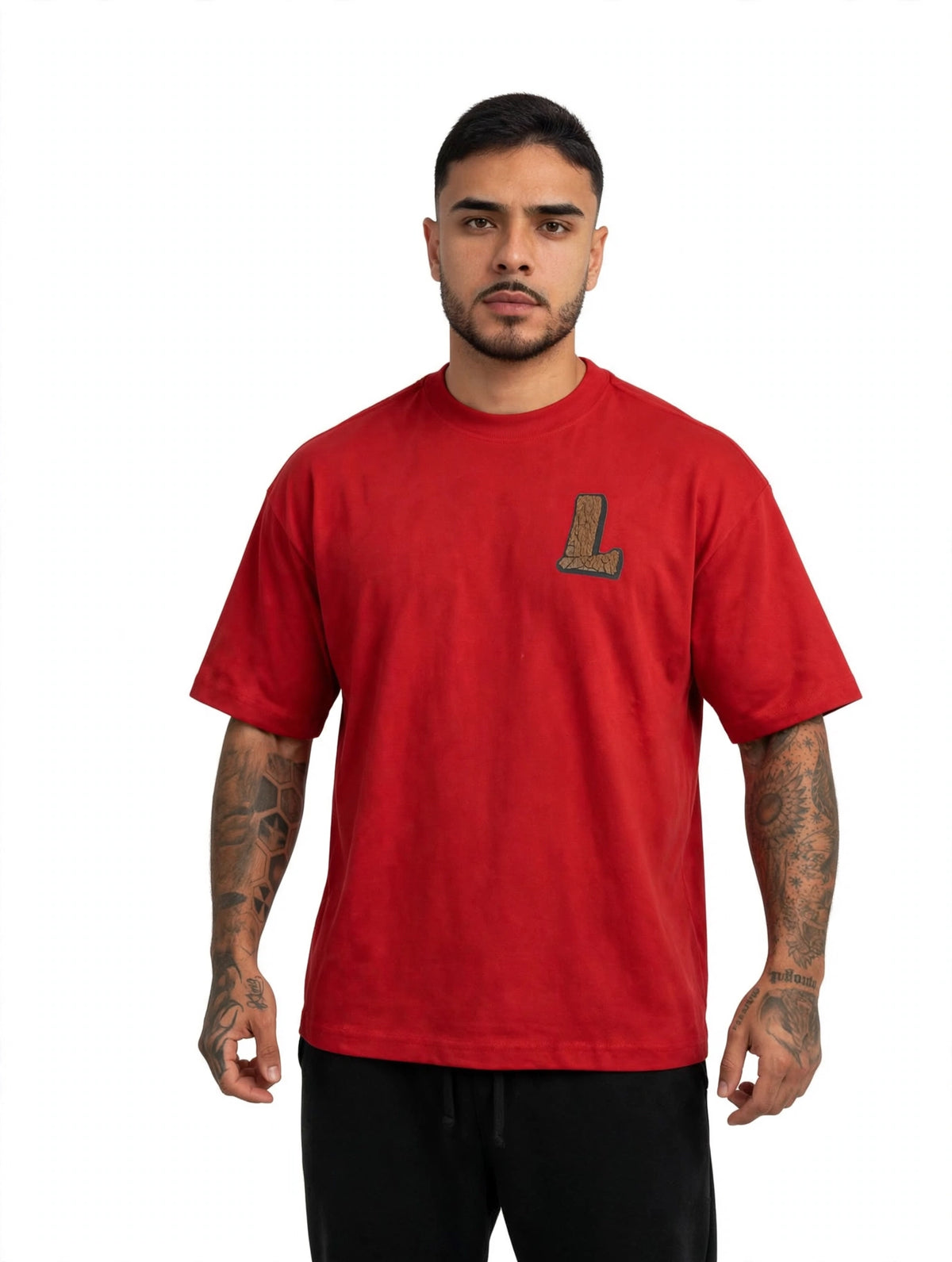 CAMISETA OVERSIZED LEWEND ESSENTIAL L - VERMELHA