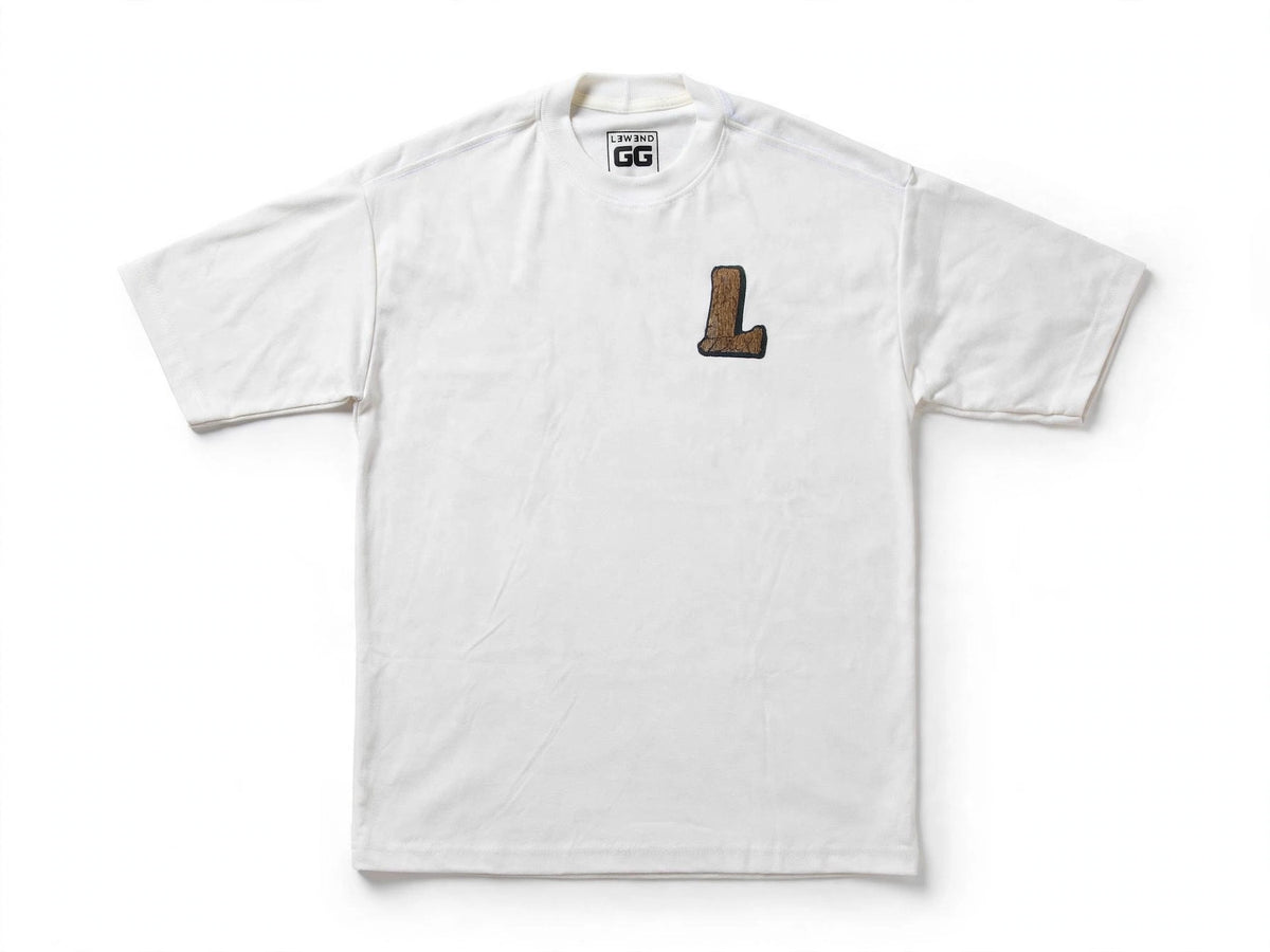 CAMISETA OVERSIZED LEWEND ESSENTIAL L - BRANCA